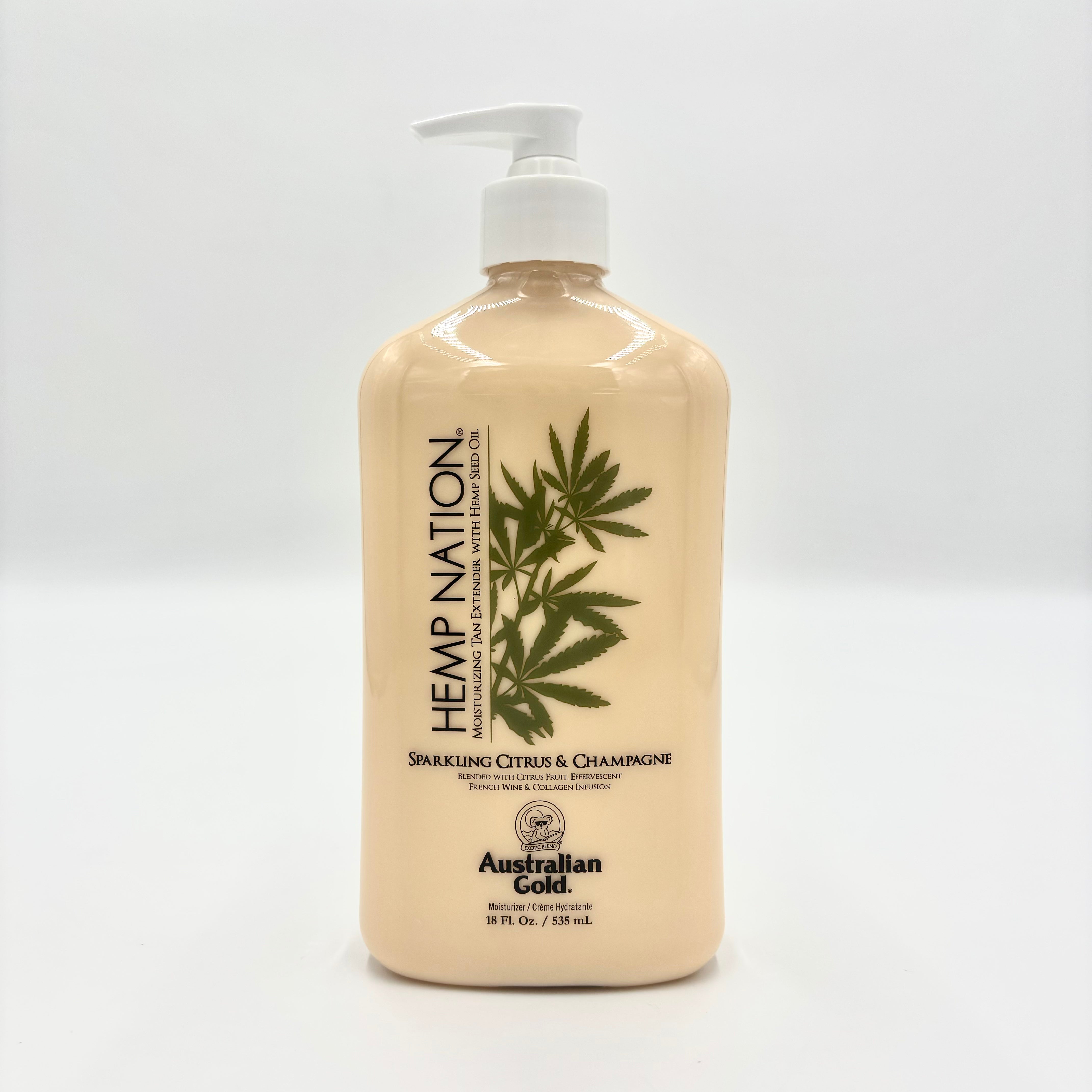 Hemp Nation Sparkling Citrus & Champagne Moisturizing Tan Extender