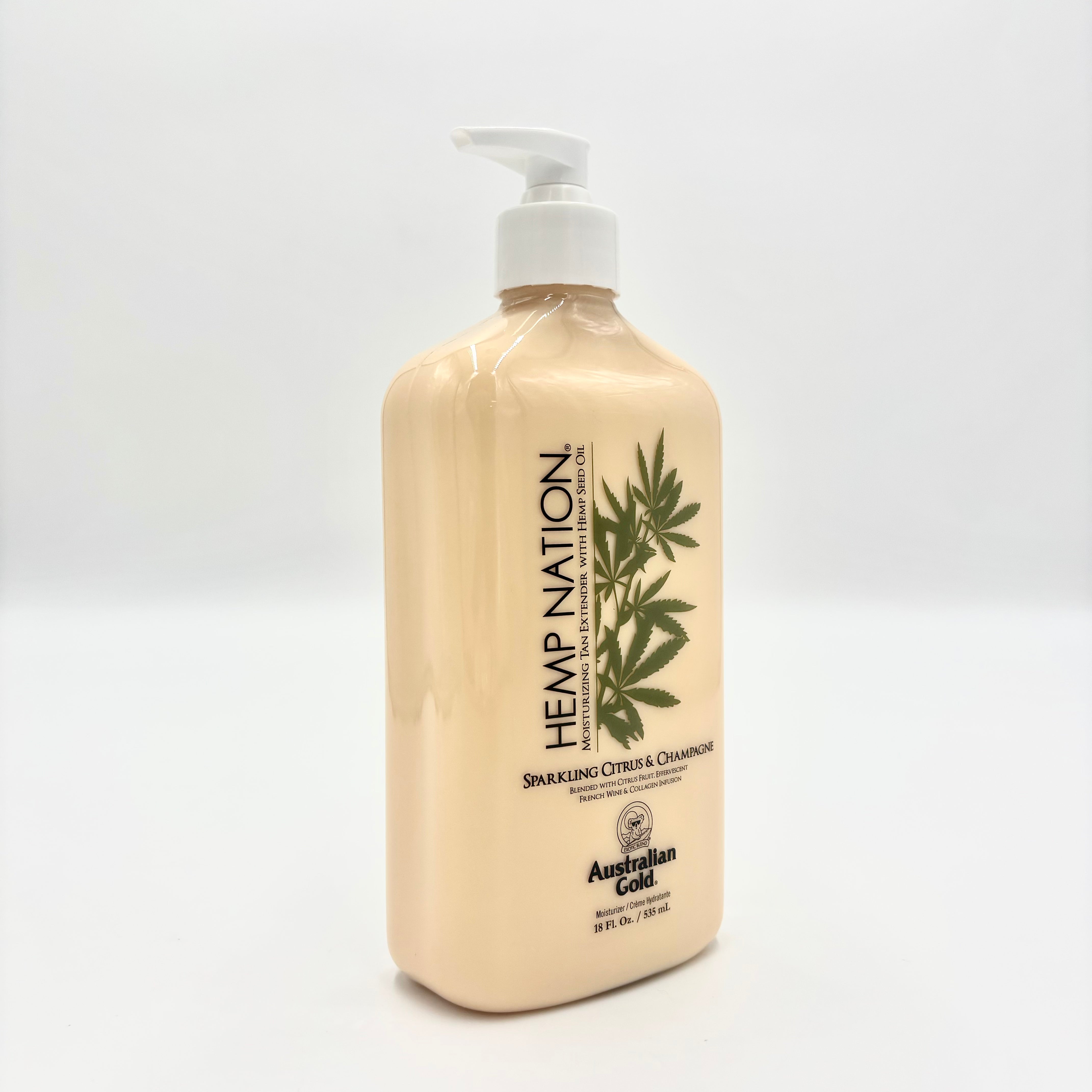 Hemp Nation Sparkling Citrus & Champagne Moisturizing Tan Extender